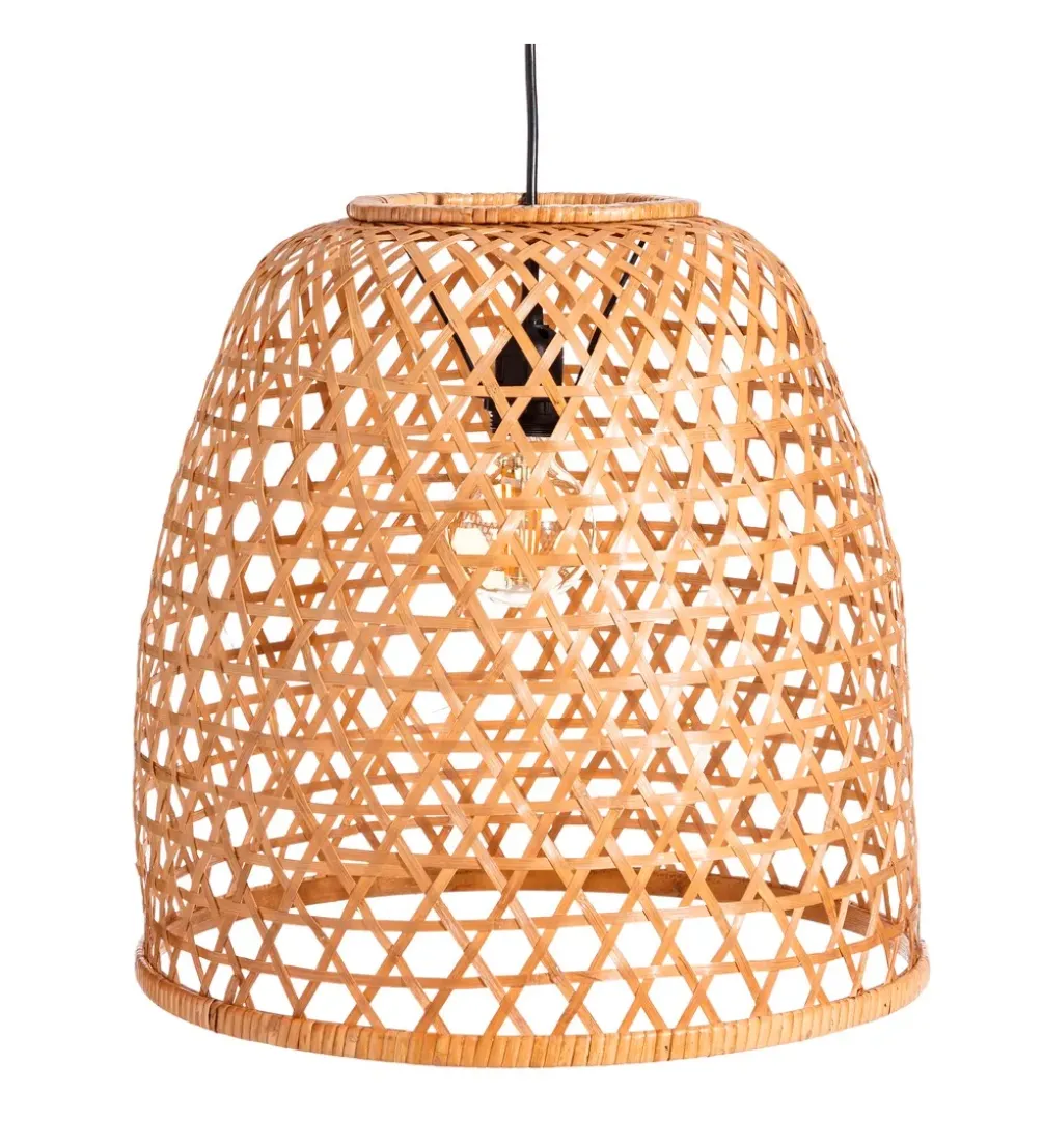 Zestaw 2 lamp wiszących WATEY 42 cm naturalne