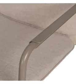Zestaw ogrodowy OMAMA Szary 2 fotele + sofa + stolik