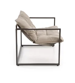 Zestaw ogrodowy SHARK brązowy - sofa + 2 x fotel + ława