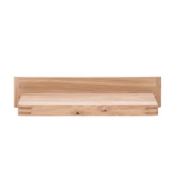 Zestaw 2 półki wiszące SALVADOR 90 cm w optyce dębu naturalny