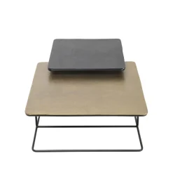 Zestaw 2 stolików kawowych DIEGO 70 cm
