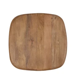 Zestaw 2 stolików kawowych RAGER 90 cm 70 cm drewno mango