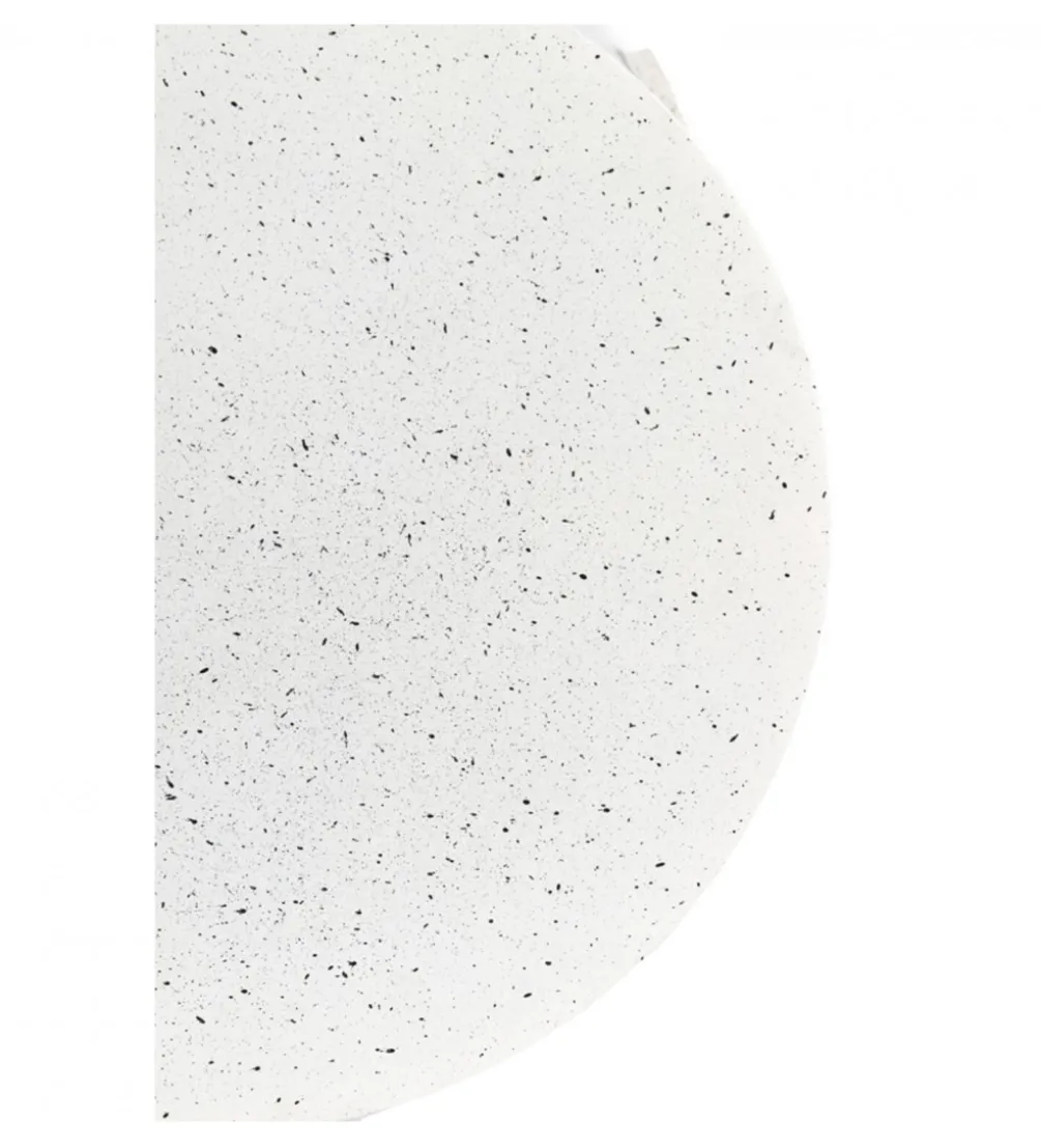 Zestaw 2 stolików kawowych SADAR 50 cm 52 cm białe