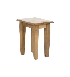 Zestaw 3 stolików nocnych PERSERA drewno mango